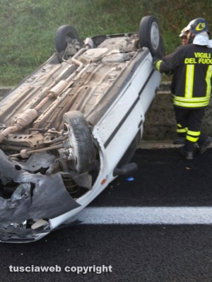 L'incidente sulla superstrada