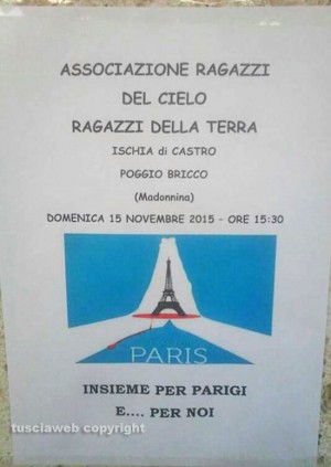 Strage di Parigi, l'incontro a Ischia di Castro