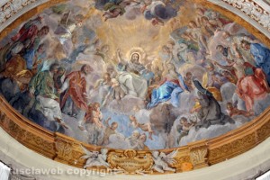 Viterbo - Duomo - Coro dei canonici - Giudizio universale di Passeri