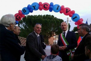 Civita Castellana - L'inaugurazione delle nuove tribune