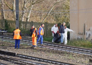 Orte - Incidente mortale alla stazione