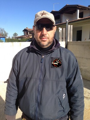 Il vicepresidente dell'associazione sportiva dilettantistica Shooting club Alberto Pieri