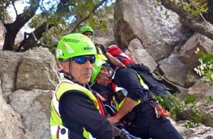 L'intervento del Soccorso alpino