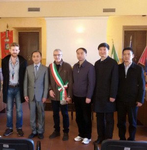 Civita Castellana - La visita della delegazione cinese