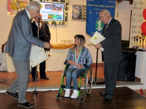 Sport - La premiazione di Antonietta Notargiacomo