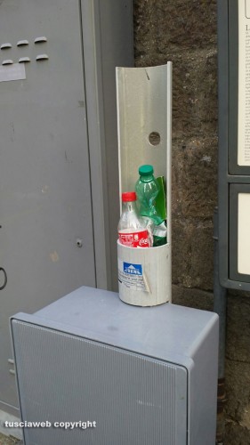 Viterbo - Rifiuti a San Sisto