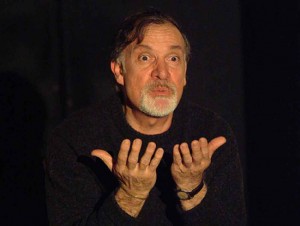 L'attore e regista Gianni Abbate