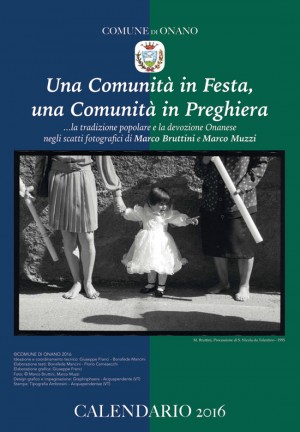 Il calendario di Onano 2016