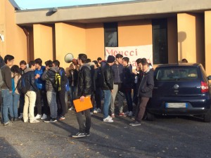Ronciglione - L'occupazione degli studenti del Meucci
