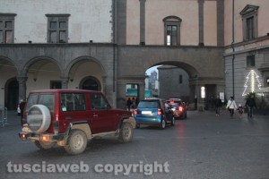 Viterbo - Ingorgo in centro