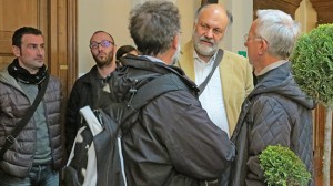 Riccardo Valentini alla presentazione di Landscapelab