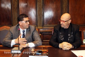 L'assessore Barelli e Cesare Bernardi
