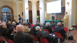 Riccardo Valentini alla presentazione di Landscapelab