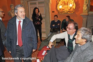 Battistoni con Taborri e Delli Iaconi