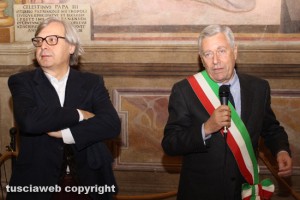 Sgarbi e Michelini inaugurano la mostra