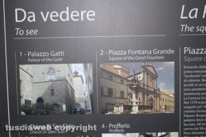 Viterbo - I cartelli turistici tradotti in modo approssimativo