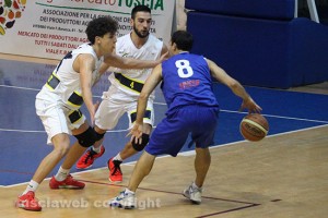 Sport - Basket - Stella azzurra - Giotto Mathlouthi e Michele Peroni