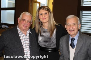 Alessandra Troncarelli con a destra Roberto Barghini