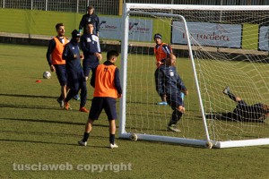 Sport - Calcio - Viterbese - L'allenamento della squadra