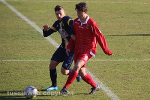 Sport - Calcio - Viterbese - Simone Addessi durante il match contro l'Orvietana