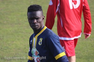 Sport - Calcio - Viterbese - Mbaye Khalifa Babacar durante il match contro l'Orvietana