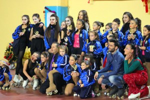 Villa san Giovanni - Stella azzurra pattinaggio - Il Christmas roller 2015
