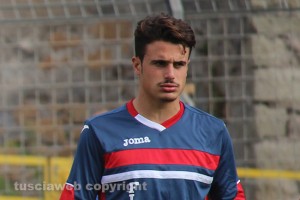 Sport - Calcio - Nuova Monterosi - Il nuovo arrivo Tiziano Salvatori, proveniente dalla Flaminia