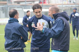 Sport - Calcio - Viterbese - Walter Alexis Invernizzi a colloquio con Federico Nofri