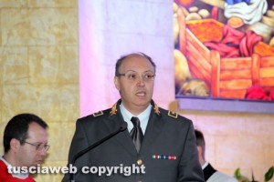 Viterbo - Il comandante Giuseppe Paduano