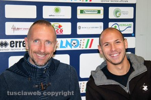 Sport - Calcio - Viterbese - Federico Nofri e Francesco Fè