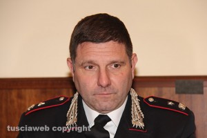Carlo Scotti, comandante della compagnia carabinieri di Ronciglione