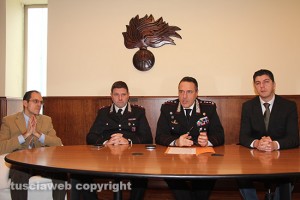 Bilancio di fine anno dei carabinieri
