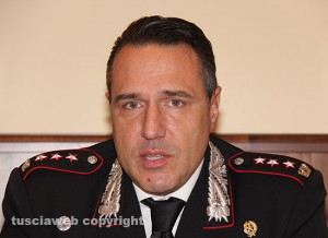 Mauro Conte, comandante provinciale dei carabinieri di Viterbo