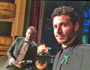 Il pianista Gianfranco Pappalardo Fiumara e il tenore Roberto Cresca