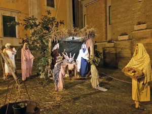 Piansano - Il presepe a grandezza naturale