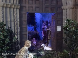 Viterbo - Il presepio tradizionale di San Francesco