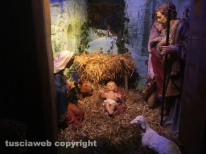 Viterbo - Il presepio tradizionale di San Francesco