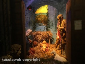 Viterbo - Il presepio tradizionale di San Francesco