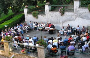 Civita Castellana - Un incontro col il vescovo, Romano Rossi