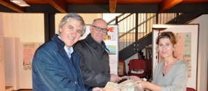 L'assessore Celli, il sindaco Mazzola e la professoressa Angeletti
