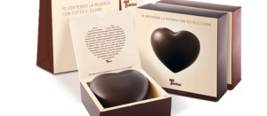 Cuore di cioccolato Telethon
