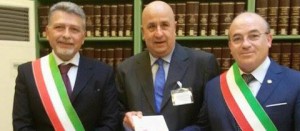 Ciccioli alla presentazione del libro