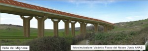 Trasversale - Valle del Mignone - Fotosimulaizone
