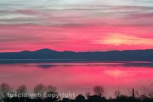 Bolsena - Uno scorcio del lago, nel giorno di santo Stefano