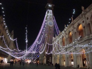 Decorazioni natalizie a Vicenza