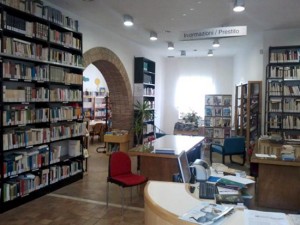 La biblioteca comunale di Vignanello