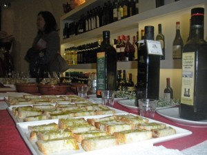 Degustazione bruschetta