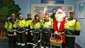 I volontari a Pediatria