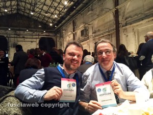 Sandro Mancinelli e Paolo Leandri alla Leopolda