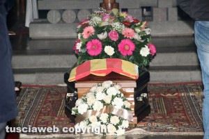 Viterbo - I funerali di Simona Cuccagna